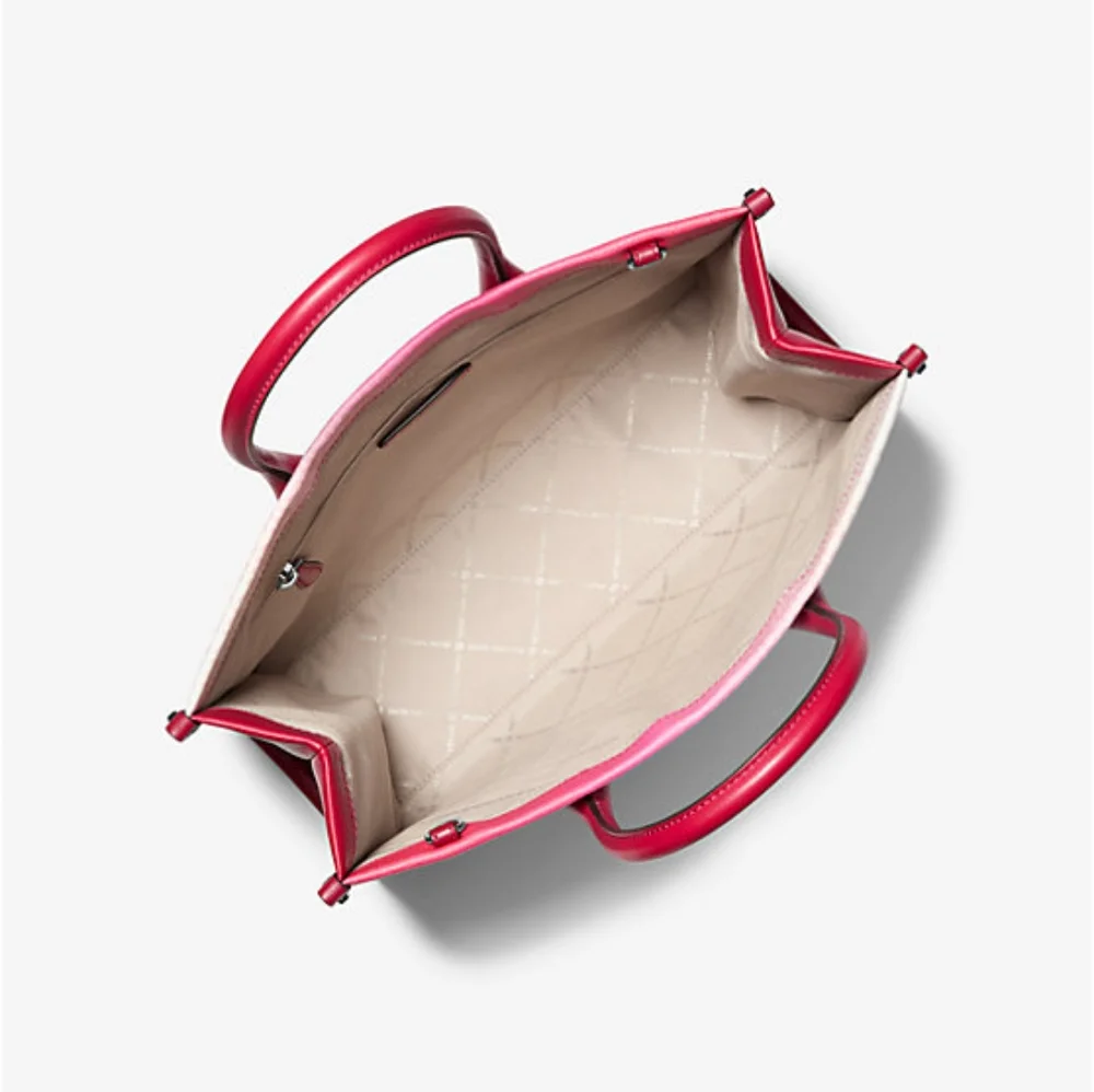 Nwt Michael kors Mirella Medium Ombré Signature Logo Tote Bag - Picture 6 of 8